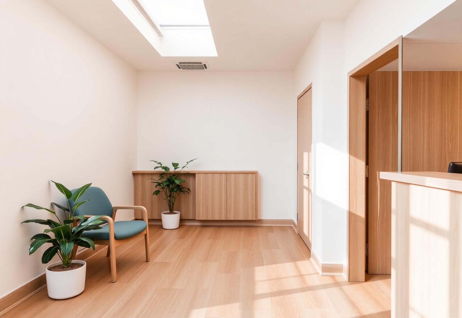 The practice interior